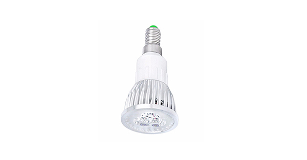 Ret for ikke at nævne oversvømmelse Chrome plated E14 LED spot,3W Cool White - MicroPro