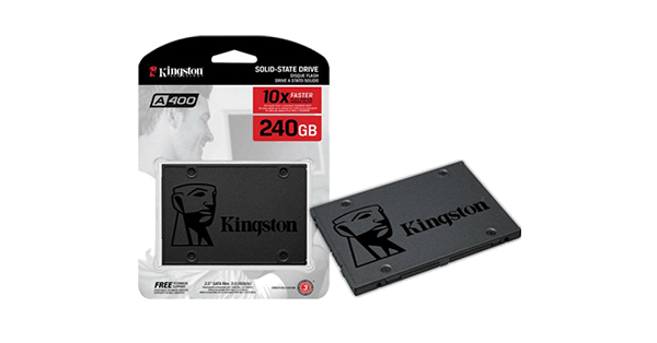 Trafik vogn Bekræftelse Kingston SSD, 240GB, A400 SATA 3, 2,5'' SA400S37/240G - MicroPro