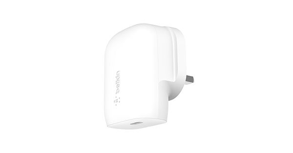 BELKIN 30W USB-C PD/PPS Home Charger White