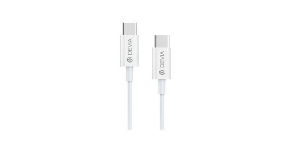 DEVIA Type-C to Type-C Cable 60W, 1.2m