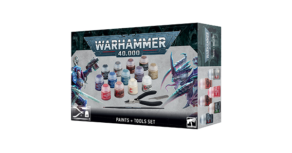 Warhammer 40,000: Paint and Tools Set