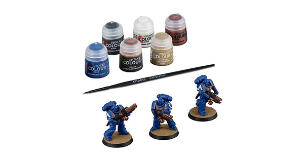 Space Marines Intercessors + Paint Set - Image 2