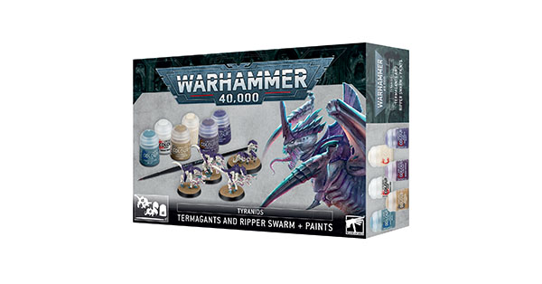 Tyranids: Termigants & Ripper Swarm+ Paint Set