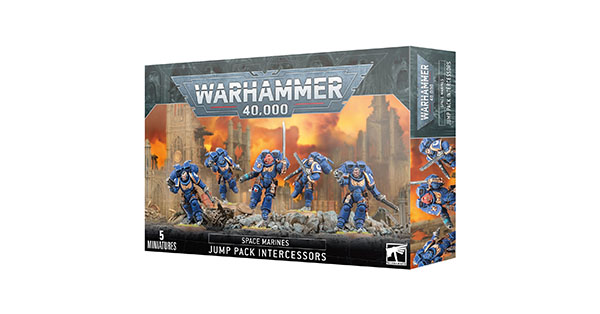 Space Marines: Jump Pack Intercessors Squad