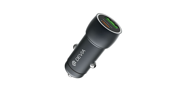 DEVIA Extreme Speed Series Car Charger PD 30W, QC3.0 18W